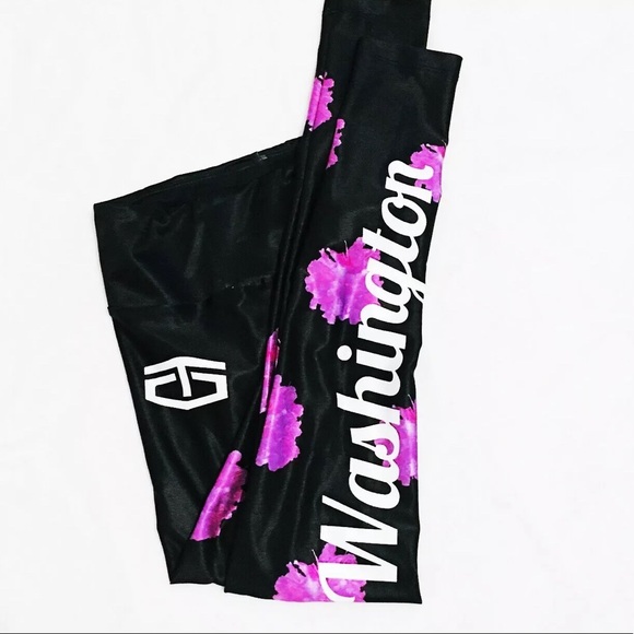 GOLDSHEEP Tapout Floral Washington Leggings XS - Picture 7 of 7